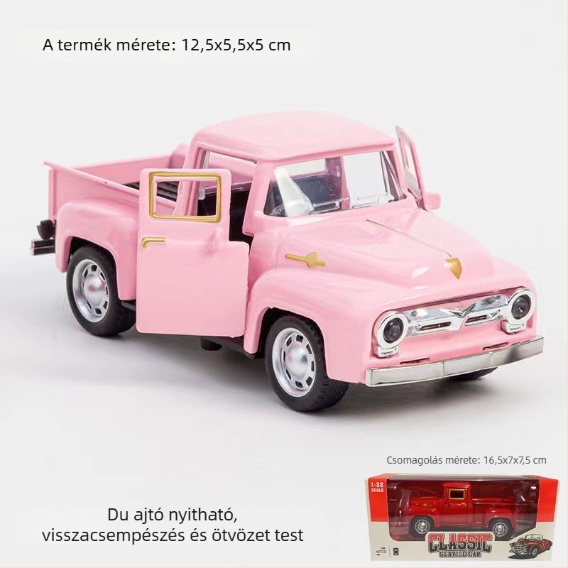 Ötvözetből készült autómodell, Shengrun, 1:32-es méretarány, inertiai vezérlés, 7–14 éveseknek