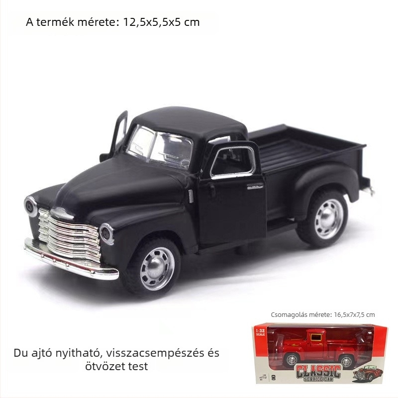 Ötvözetből készült autómodell, Shengrun, 1:32-es méretarány, inertiai vezérlés, 7–14 éveseknek