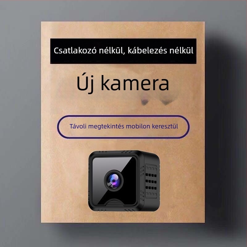 Okos megfigyelő kamera 1080p, 3.6 mm objektív, 10–30 m hatótávolság, mobilalkalmazásos vezérlés, beltéri használat