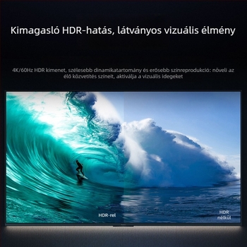 Hc868 HDMI rögzítő kártya — 4K60Hz, 4096×2160, USB, Loop-Out élő közvetítéshez