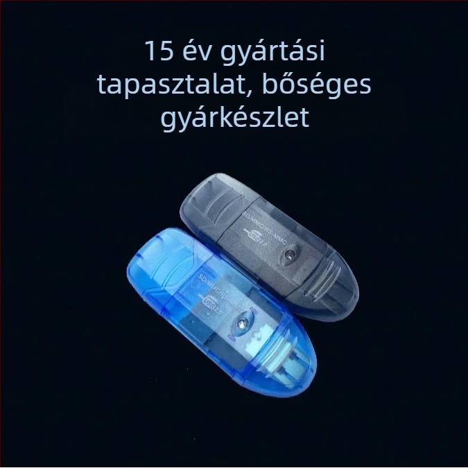 SD-kártyaolvasó USB 2.0 – külső csatlakoztatás, modell LXT-008
