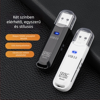 Z200B USB 2.0 kártyaolvasó SD/TF – külső, 2 az 1-ben (Z200B)