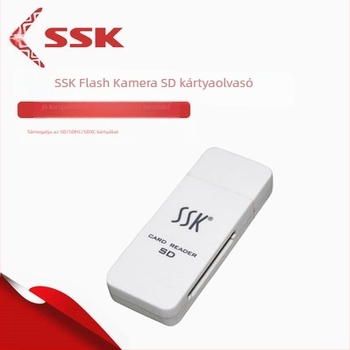 SSK SCRS054 USB 2.0 SD/SDHC kártyaolvasó DSLR-hez