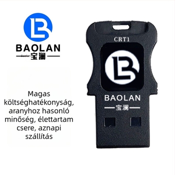 Baolan USB 2.0 kártyaolvasó, SD/TF támogatás, ABS ház, Shenzhen eredetű, 2 éves garancia