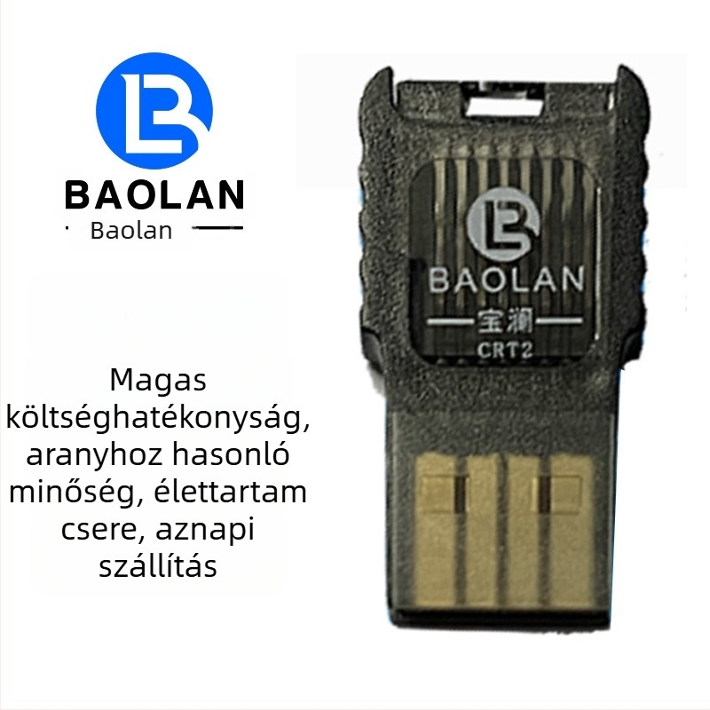 Baolan USB 2.0 kártyaolvasó, SD/TF támogatás, ABS ház, Shenzhen eredetű, 2 éves garancia