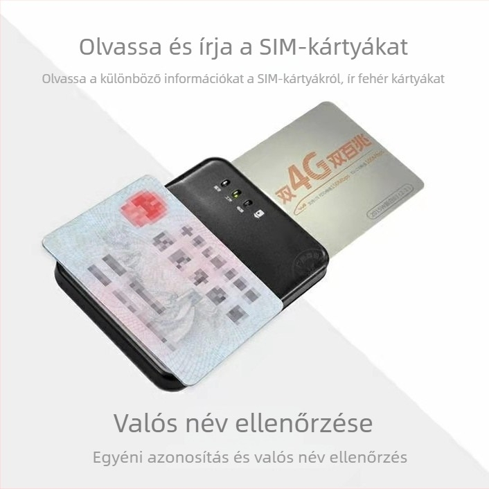 Mori Yue SR10000-011X Bluetooth azonosítókártya-olvasó, USB 2.0 interfész, támogatja a második és harmadik generációt