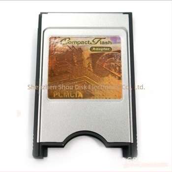 CF-tól PCMCIA interfész kártyaolvasó, modell CF TO PCMCIA, interfész: Egyéb, CF-kártya támogatás, beépített telepítés, Windows XP kompatibilis