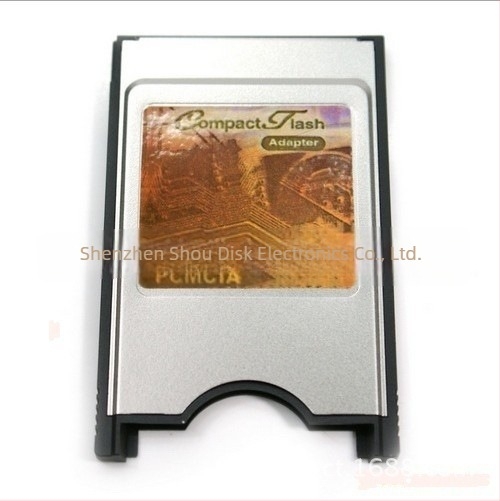 CF-tól PCMCIA interfész kártyaolvasó, modell CF TO PCMCIA, interfész: Egyéb, CF-kártya támogatás, beépített telepítés, Windows XP kompatibilis