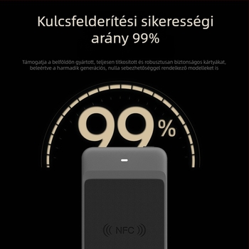 Bluetooth NFC olvasó/író IC hozzáférési kártyákhoz – liftes és társasházi beléptető kártyák dekódolás és másolás