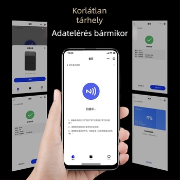 Bluetooth NFC olvasó/író IC hozzáférési kártyákhoz – liftes és társasházi beléptető kártyák dekódolás és másolás