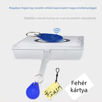 ACR122U-A9 Érintés nélküli kártyaolvasó, MIFARE ONE kompatibilis, 13,56 MHz, olvasási távolság 3-8 cm