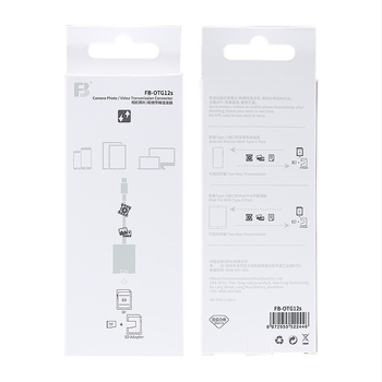 FB-OTG12s USB-C kártyaolvasó Androidhoz – SD-kártya támogatás, kamera fotók olvasása, USB 2.0 interfész