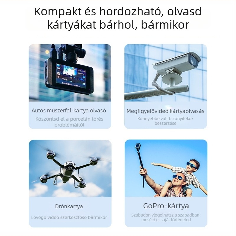 WG-520 USB 2.0 OTG kártyaolvasó – SD/TF memóriakártyákhoz, Lightning/USB interfész, alumínium ötvözet, kompatibilis Apple eszközökkel