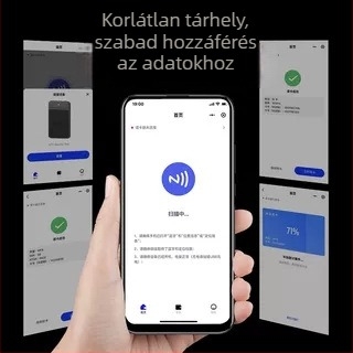 NFC olvasó-író dekriptáló és kártya másoló funkciókkal, 13,56 MHz és 125 kHz, Bluetooth Mo Xiaobai modell