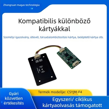 Beépített azonosító kártyaolvasó modul – USB 3.2, USB/TTL interfész, fém ház, modell 0503