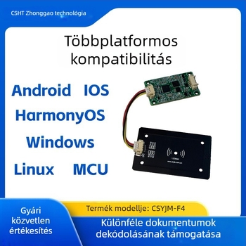 Beépített azonosító kártyaolvasó modul – USB 3.2, USB/TTL interfész, fém ház, modell 0503