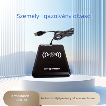 Zhongruo High-Tech CICR-3X azonosító kártyaolvasó banki és kórházi pultokra