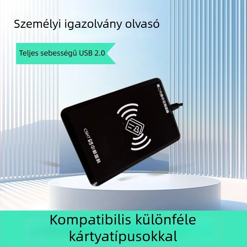 Zhongruo High-Tech CICR-3X azonosító kártyaolvasó banki és kórházi pultokra