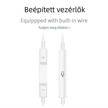 Xu yan in-ear vezetékes fülhallgató Type-C interfésszel, iPhone 15/16-hoz, eredeti, testreszabható