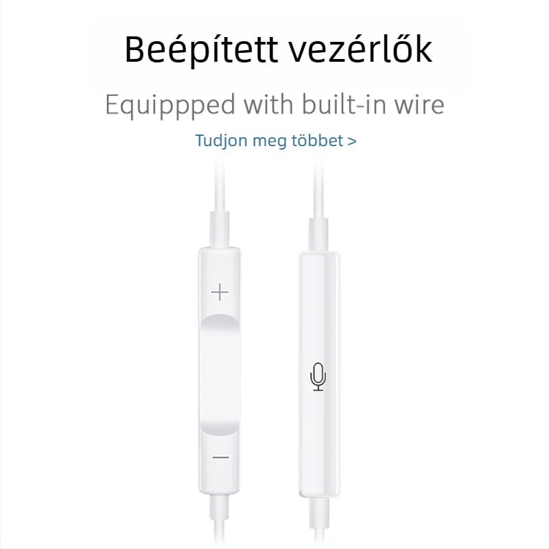 Xu yan in-ear vezetékes fülhallgató Type-C interfésszel, iPhone 15/16-hoz, eredeti, testreszabható