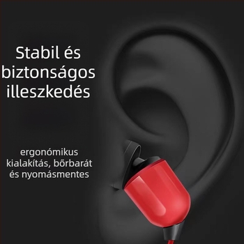 In-ear, vezetékes mikrofonos fülhallgató, modell U24, 20–20000 Hz, 32 Ω, 1,2 m kábel