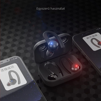 SE5 Vezeték nélküli sport fülhallgató — 8 mm meghajtó, Bluetooth mikrofonnal, teljesen kompatibilis