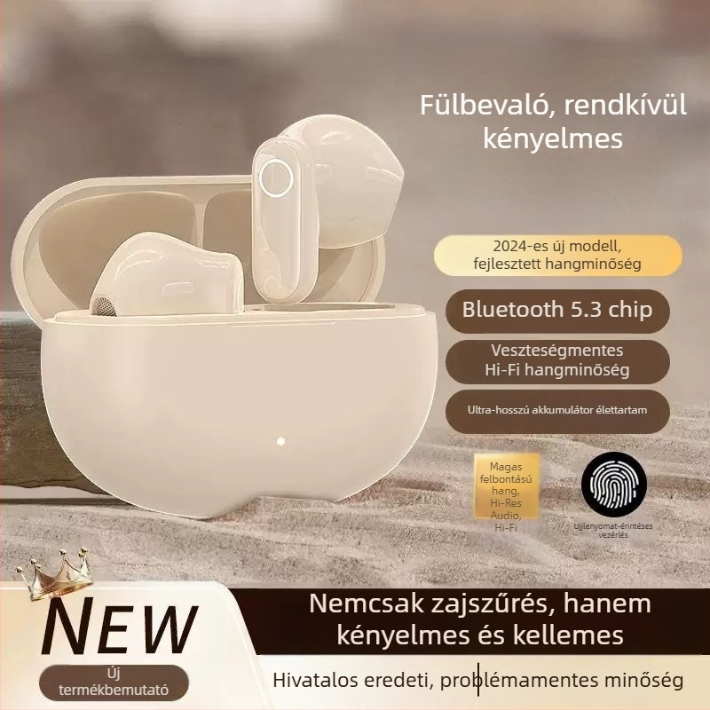 Indifferent Guest NE105 Bluetooth fülhallgató – Bluetooth 5.0, Semi-in-ear, Kétoldali sztereó, Vízálló