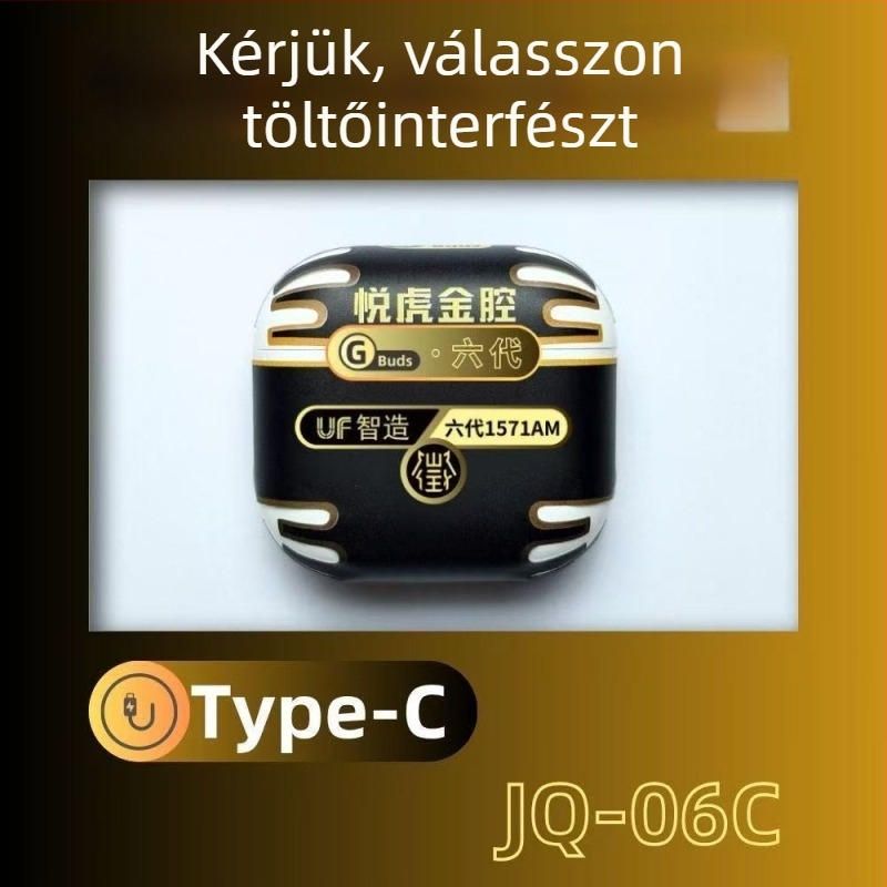 Botian Vezeték nélküli Bluetooth hallgatók zajcsökkentéssel, fülbe illeszkedő, kettős sztereó, Luoda chip, Bluetooth 5.4, Vezeték nélküli töltés