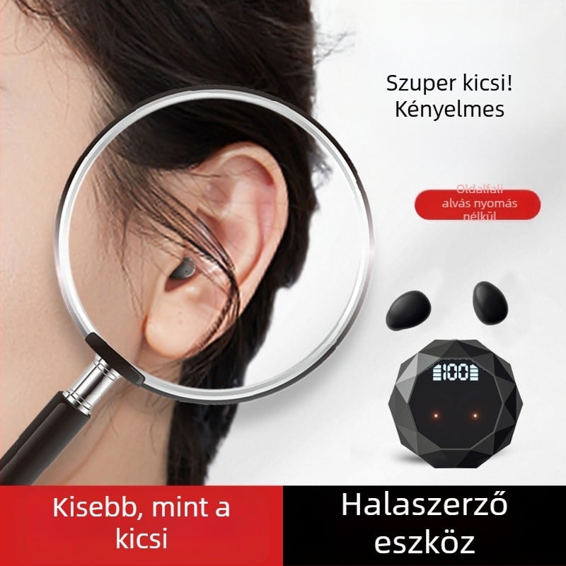 Ziwo vezeték nélküli fejhallgató – Bluetooth 5.4, 10 m hatótáv, 4–8 h akkumulátor, bilaterális sztereó, semi-in-ear