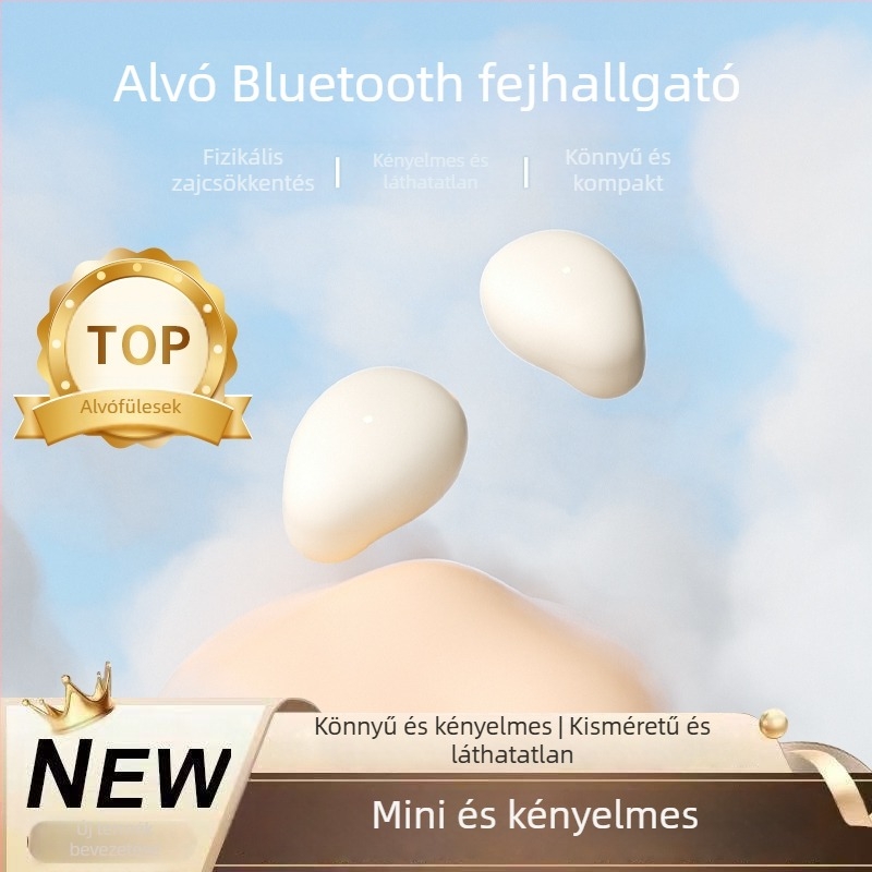 Ziwo vezeték nélküli fejhallgató – Bluetooth 5.4, 10 m hatótáv, 4–8 h akkumulátor, bilaterális sztereó, semi-in-ear