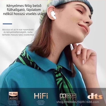 Bluetooth vezeték nélküli sport fülhallgató – aktív zajcsökkentés, IPX7 vízálló, Bluetooth 5.4, 4–8 óra üzemidő, vezeték nélküli töltés