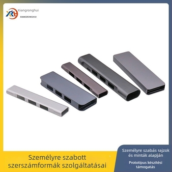 2HUB bővítő dokkolóház, alumínium ötvözet, OEM elérhető