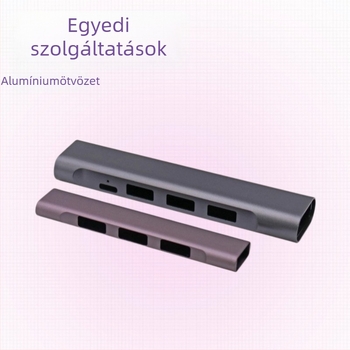 2HUB bővítő dokkolóház, alumínium ötvözet, OEM elérhető