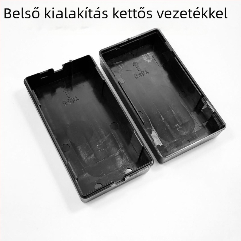 Hálózati típusú kapcsoló tápegység háza, modell 301, PC+ABS, Baoxinjia