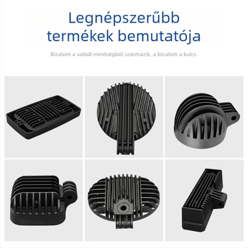 Autóvilágítási ház XK01 - grafit-karbon műanyag ötvözet, reflektorház és alsó világítási ház