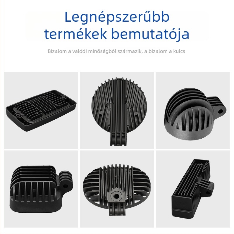 Autóvilágítási ház XK01 - grafit-karbon műanyag ötvözet, reflektorház és alsó világítási ház