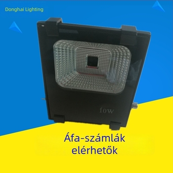 Kültéri LED fényvető beépített házzal és rögzítő klipekkel – 10W/20W, öntött alumínium ház, felületkezelés spray fújással