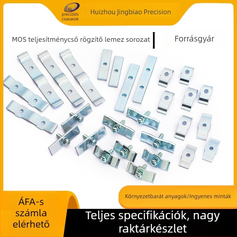 Horganyzott rugalmas kombinált préslemezek MOSFET/IGBT-hez és teljesítménytranzisztorokhoz, edzett préscsíkok