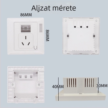 16A intelligens aljzat ház - tűzálló PC, elektronikus burkolat, márka Yihong