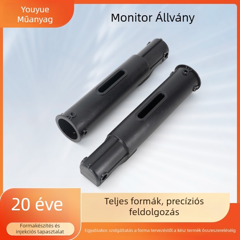 Monitorállvány műanyag kiegészítők — ABS anyagú, injekciós öntés, megerősített kivitel, testreszabható
