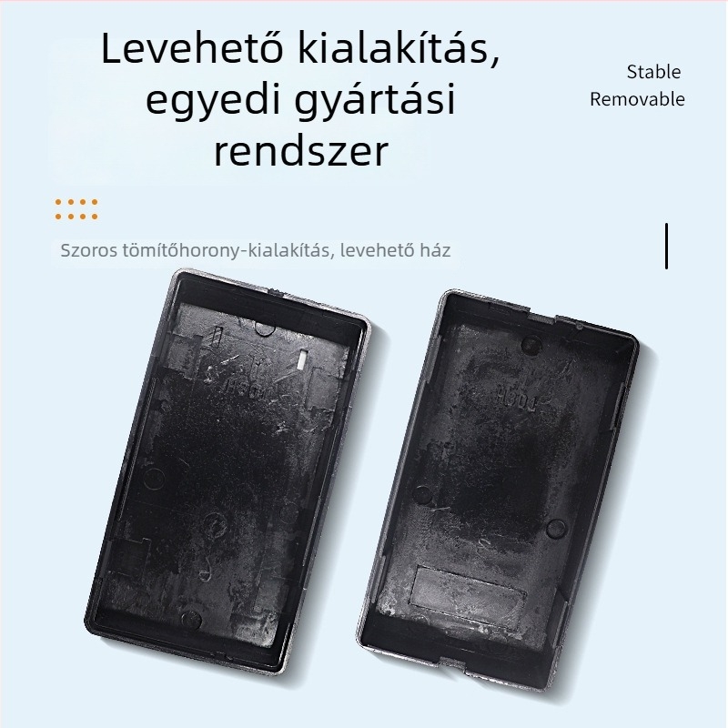 H301 kettős kimenetű laptop töltő műanyag házban, asztali kivitel