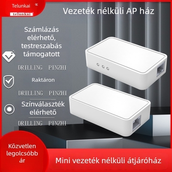 Mini vezeték nélküli átjáró ház intelligens vezérlővel, 5G Wi-Fi adó, ABS műanyag ház vezeték nélküli AP-hez