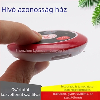 Recepciós pager elektronikus háza | természetes gumi | importálásra nem alkalmas