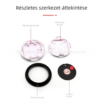 Recepciós pager elektronikus háza | természetes gumi | importálásra nem alkalmas