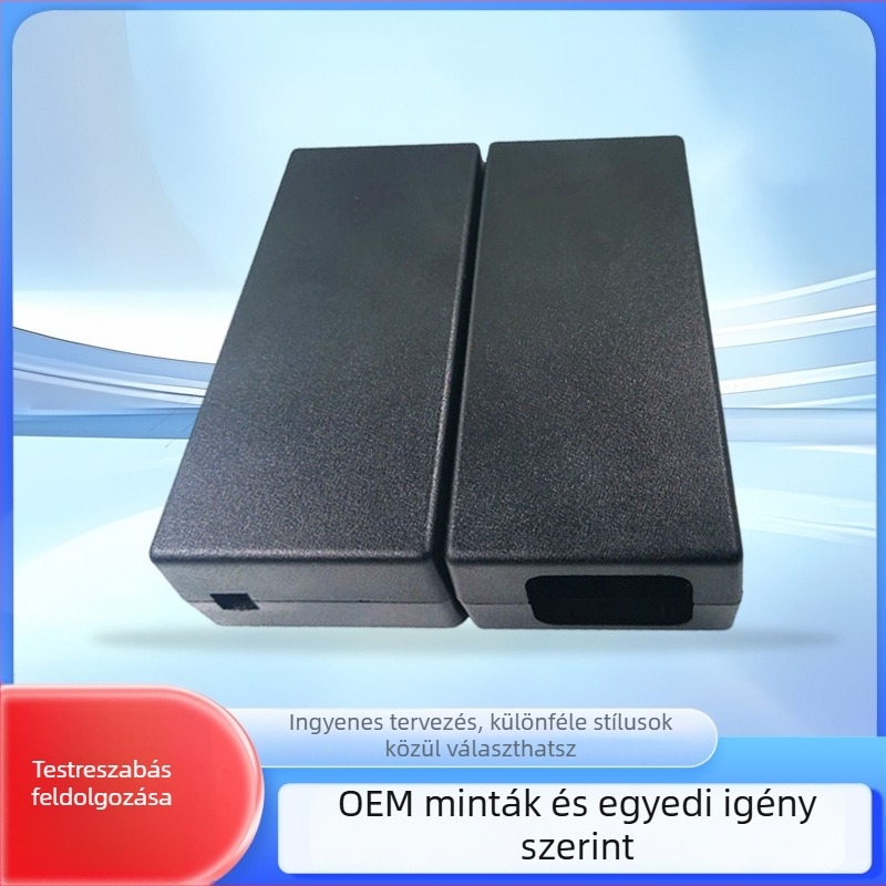 Asztali tápegység-ház | Chuangkesheng 7217 nagy nyílással, ABS+PC, adapterház