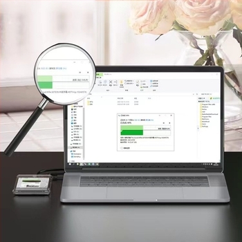 USB 3.0 átlátszó külső merevlemez-ház SATA HDD/SSD-hez