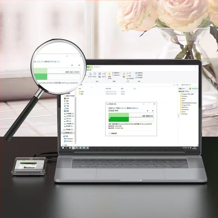 USB 3.0 átlátszó külső merevlemez-ház SATA HDD/SSD-hez