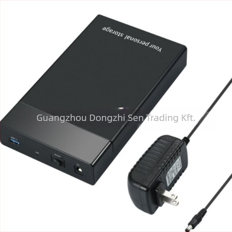 SATA külső HDD tokozás 2.5/3.5 hüvelykes meghajtókhoz, USB 3.0, szerszámmentes telepítés, ABS ház, akár 10 TB-ig támogatva