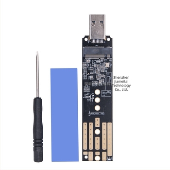 M.2 NVMe/SATA külső tok USB 3.1, 10 Gbps, támogatás 4 TB-ig, MCA669 modell