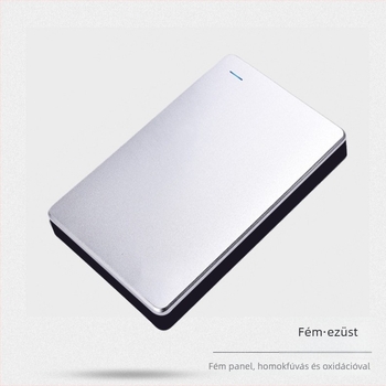 SATA külső merevlemez-ház USB 3.0, modell GSF-010, alumínium ötvözet, támogatja a 2 TB-ig